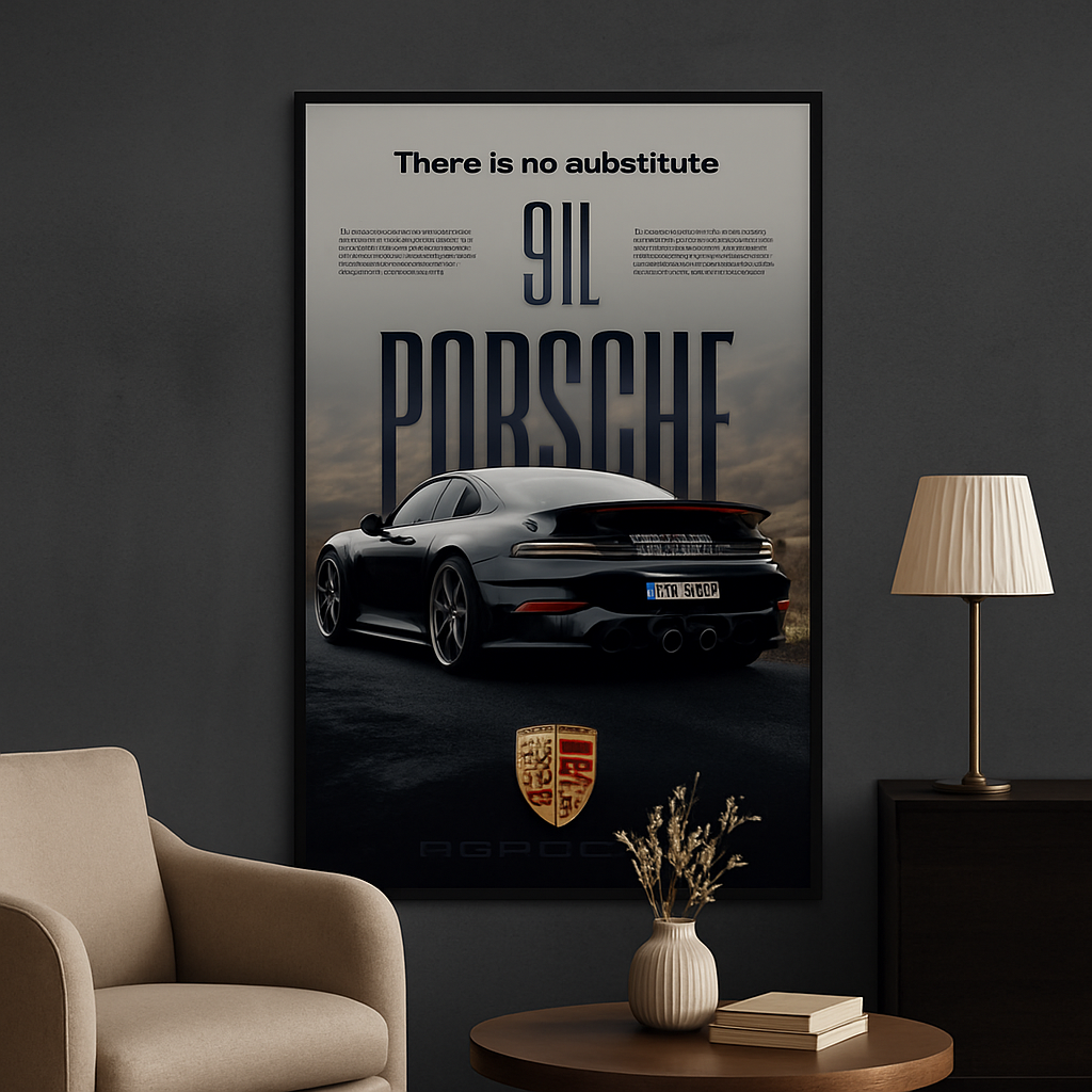 Classic Automotive Wall Art